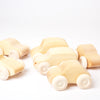 Grimm's Set of 6 Natural Cars | Conscious Craft